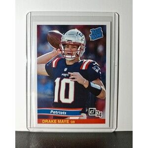 Drake Maye Rookie 2024 Panini Rated Rookie Retro NFL #4 NE Patriots 1 of 890